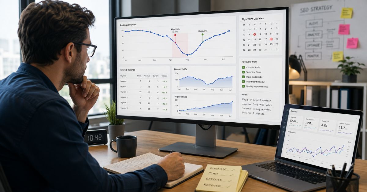 Recover Rankings After Google Update